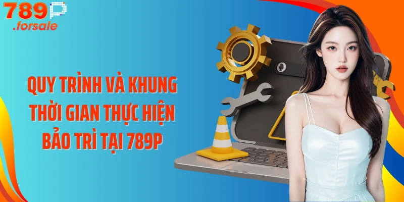 Quy trình và khung thời gian thực hiện bảo trì tại 789P